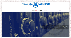 Desktop Screenshot of mojnikan.com